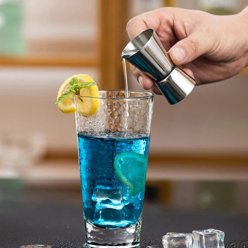 Stainless Steel Dual Shot Cocktail Jigger – Bar Measure Cup Cocktail Jigger Babs