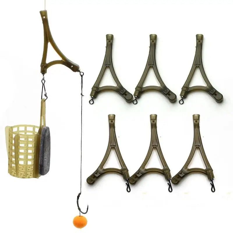 10pcs Carp Fishing Anti-Tangle System | Feeder Swivel Rig Tool Fishing Rig Accessory Babs