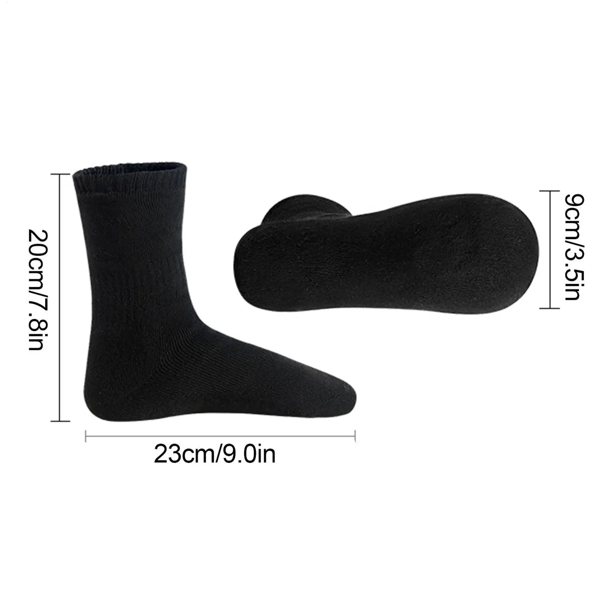 USB Electric Heated Socks – Unisex Rechargeable Foot Warmer Electric Heated Socks Babs