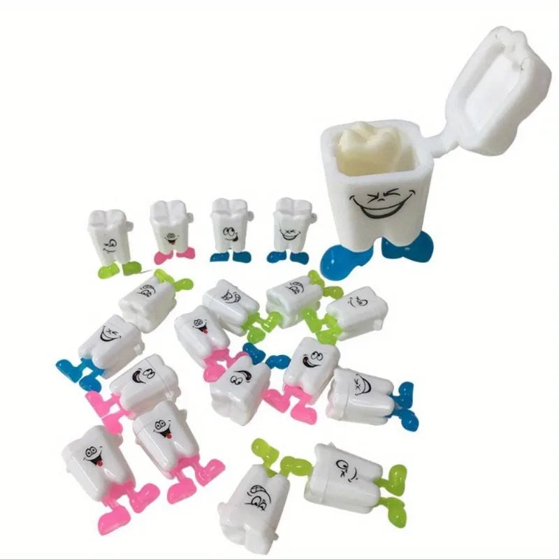 10-Pack Baby Tooth Keepsake Box | Cartoon Kids Teeth Organizer Tooth Keepsake Box Babs 10pcs
