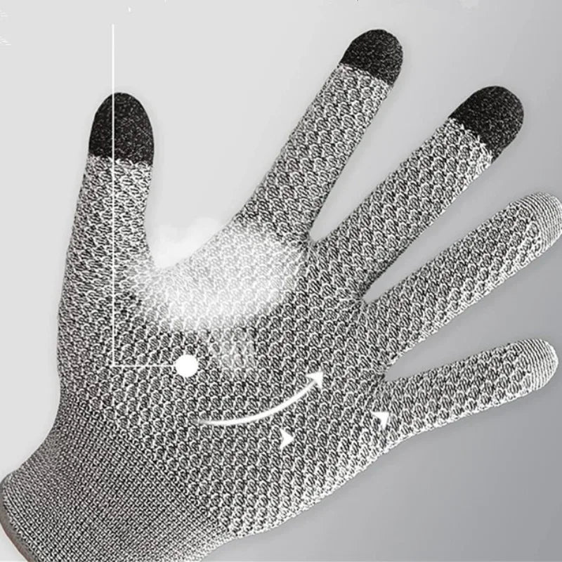 Level 5 Cut Resistant Gloves – Pineapple Touchscreen Kitchen Cut Resistant Gloves Babs