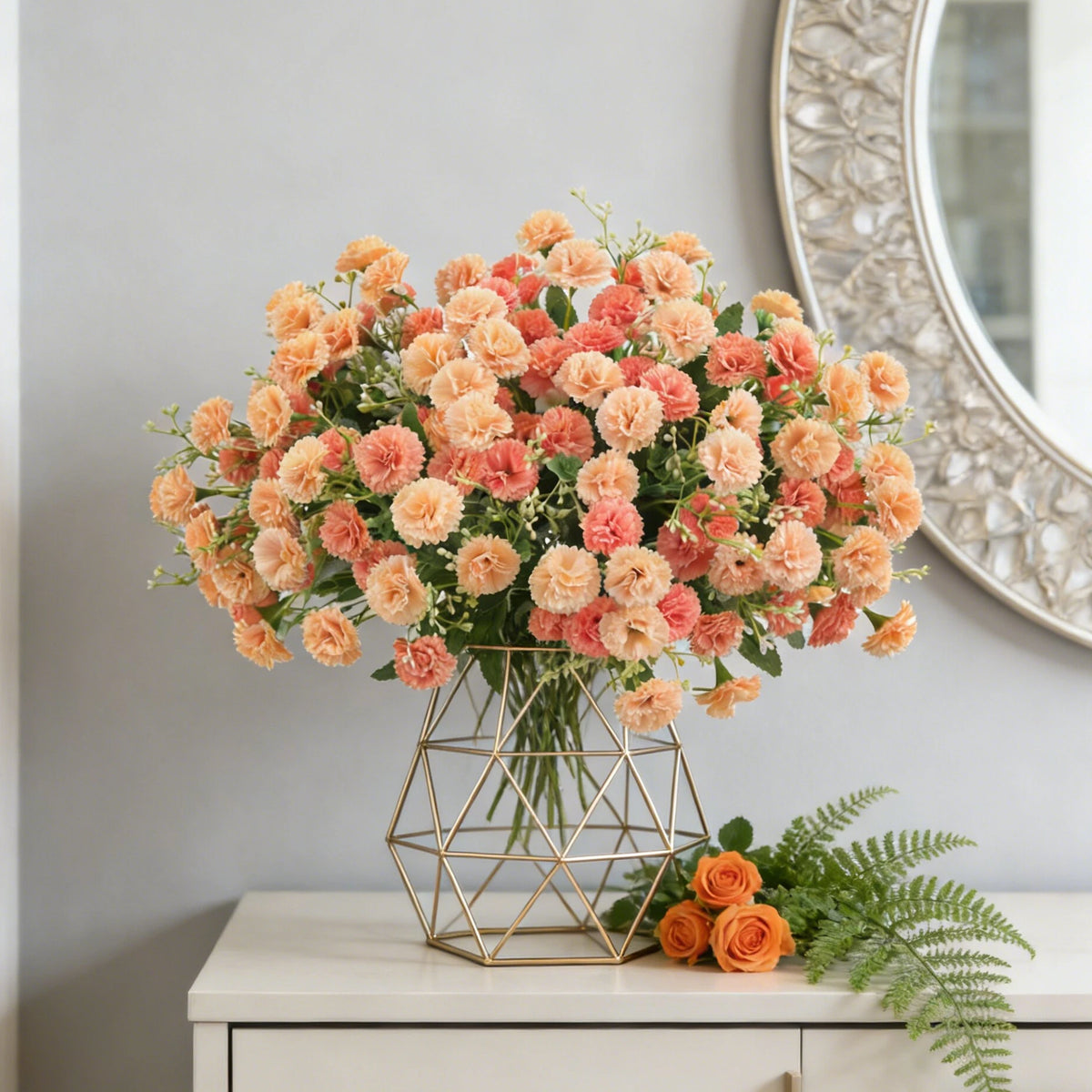 Silk Hydrangea Artificial Flowers – Wedding & Home Décor Artificial Flower Stem Babs