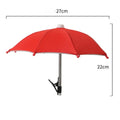 Clip-On Phone Umbrella Holder – Sunshade & Rainproof Stand Phone Umbrella Holder Babs red