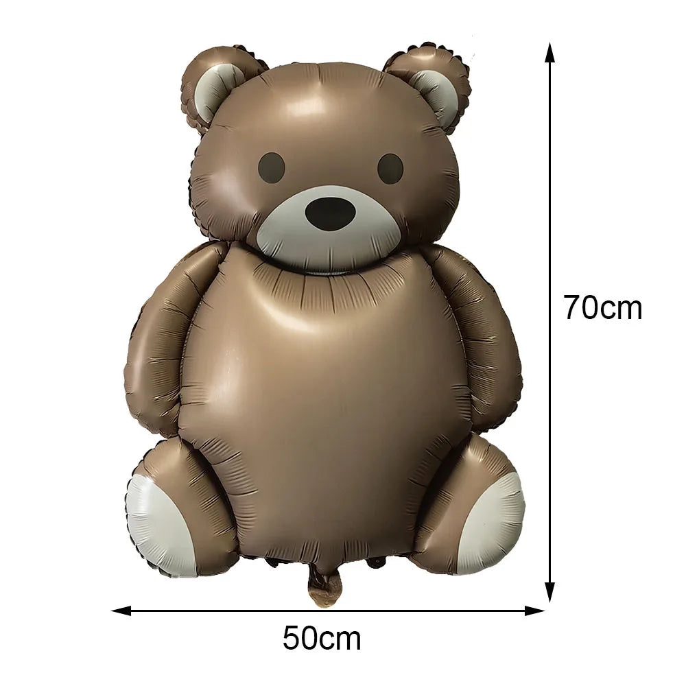 35-Inch Little Bear Foil Balloon – Baby Shower & Party Decor Foil Party Balloon Babs Ruby As picture show