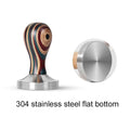 Wooden Handle Coffee Tamper 51/53/58mm – Stainless Steel Coffee Tamper Babs 58mm-2.28 in-Style B