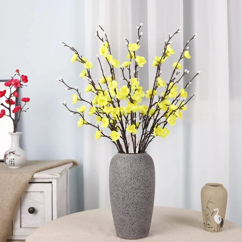 Silk Artificial Plum Blossom Branch – Wedding & Home Décor Artificial Flower Branch Babs
