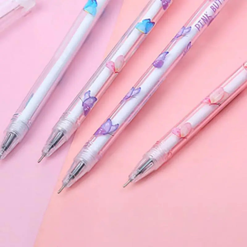 Cute Butterfly Gel Pen – Water-Based Ink, School & Office Gel Pen Babs