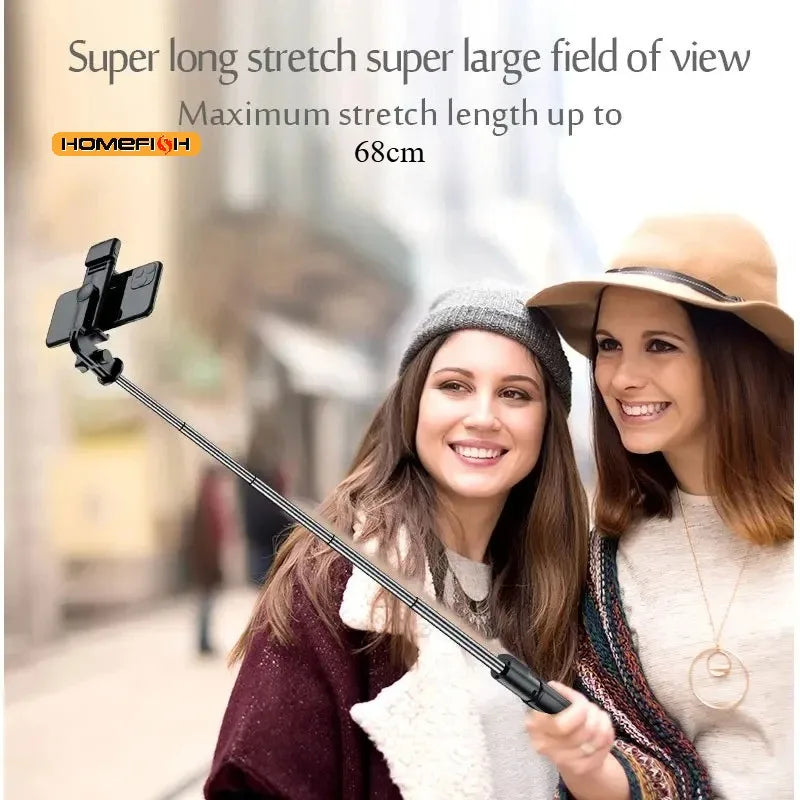 Bluetooth Selfie Stick Tripod with Fill Light & Remote Shutter Selfie Stick Tripod Babs