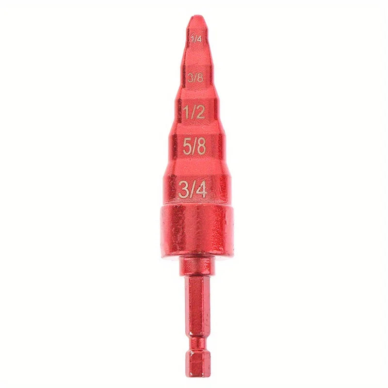 5-in-1 Copper Pipe Expander Swaging Drill Bit Set – HVAC Tool Pipe Expander Tool Babs