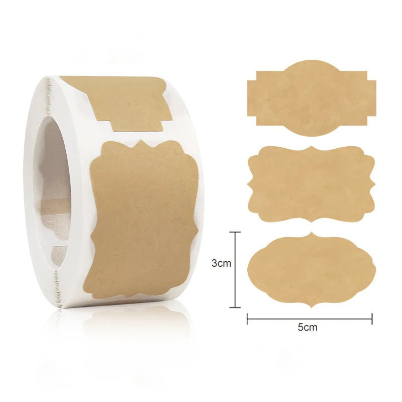 Spice Jar Self-Adhesive Label Stickers – Kitchen Organizer Kitchen Label Stickers Babs B-36 250PCS