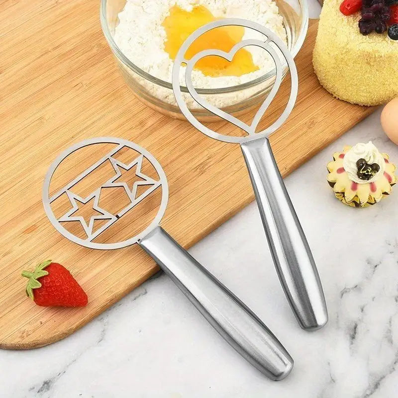Stainless Steel Manual Dough Mixer & Egg Beater Manual Kitchen Mixer Babs