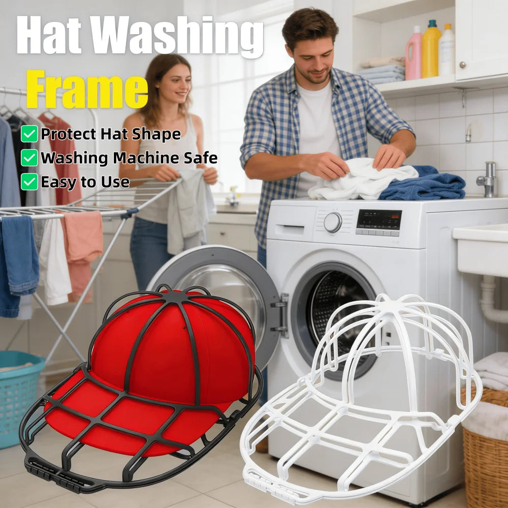 Baseball Cap Washer Frame – Dishwasher Safe Shape Keeper Cap Washer Frame Babs