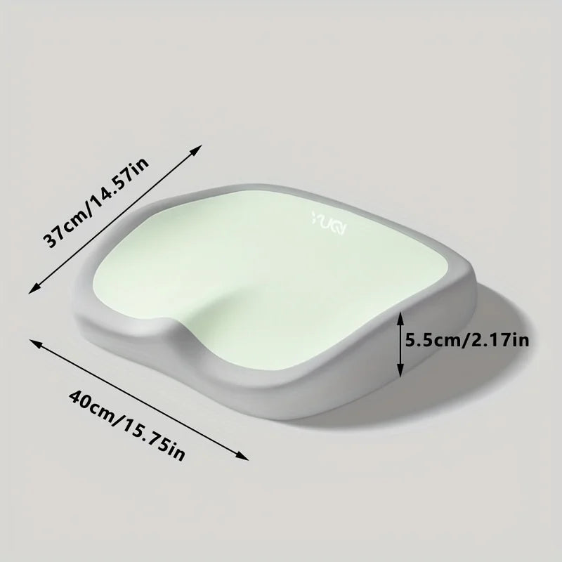 Memory Foam Seat Cushion – Ergonomic Hip & Waist Support Memory Foam Cushion Babs