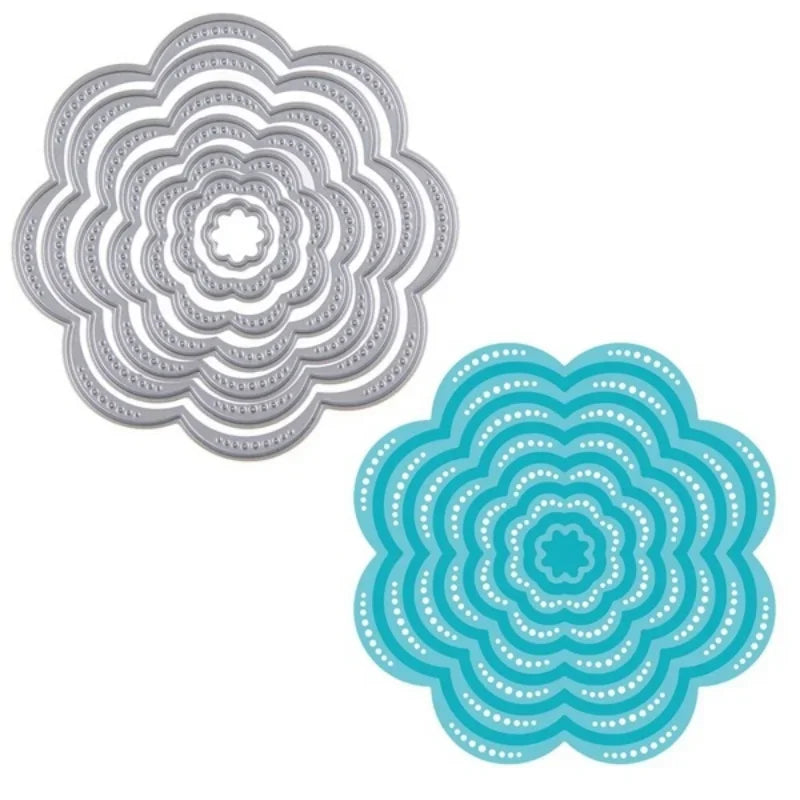 Flower Metal Cutting Dies Stencils for Scrapbooking & Cards Metal Cutting Dies Babs