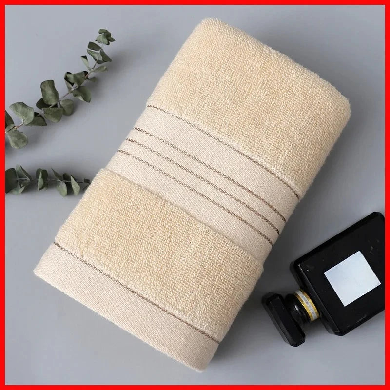 100% Cotton Jacquard Face & Bath Towel – Soft & Absorbent Cotton Bath Towel Babs