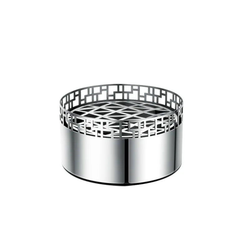 Stainless Steel Round Vase | Modern Minimalist Home Décor Decorative Vase Babs Small