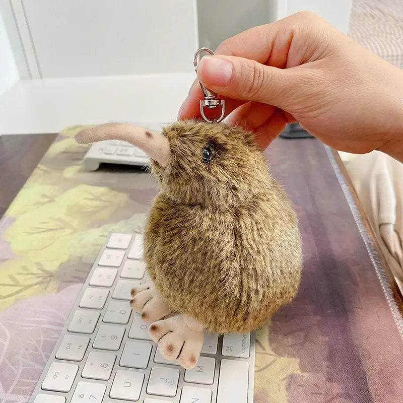 12cm Kiwi Bird Plush Toy Stuffed Animal Keychain Gift Plush Keychain Toy Babs