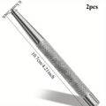 2pcs Non-Slip Center Punch Set – High Carbon Steel for Metal Center Punch Set Babs 2pcs