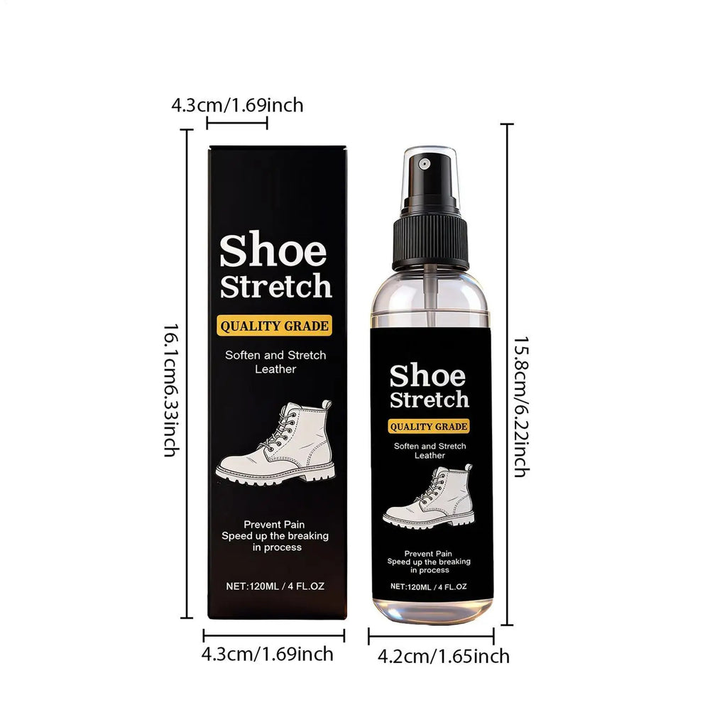 120ml Shoe Stretcher Spray – Leather, Suede & Canvas Softener Shoe Stretcher Spray Babs