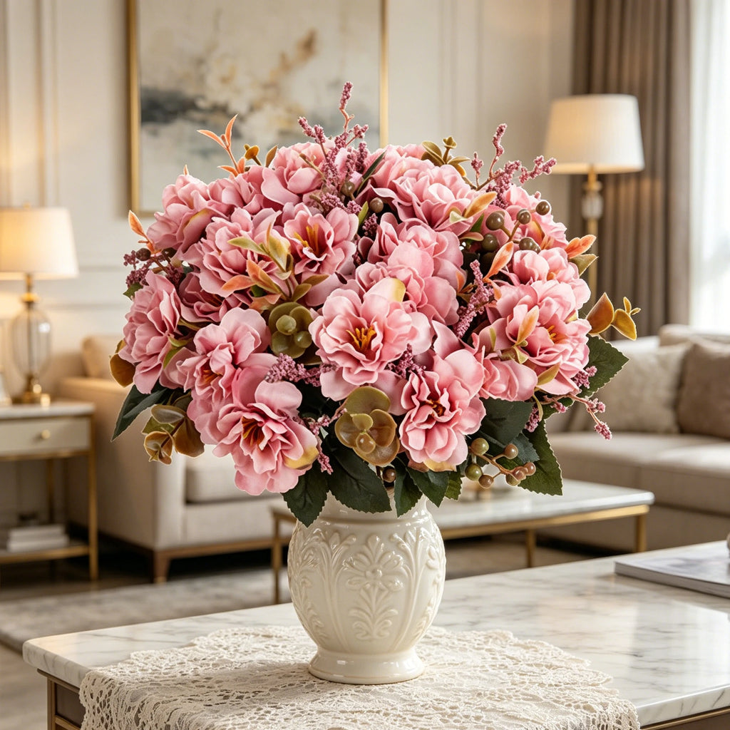 Silk Cherry Blossom Artificial Flowers for Wedding & Home Décor Artificial Silk Flowers Babs