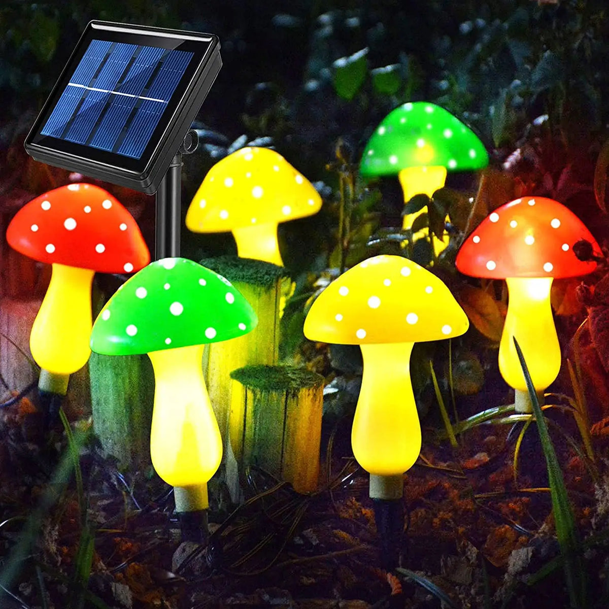 IP65 Solar Mushroom LED Garden Light – Auto On/Off Landscape Lamp Solar Garden Light Babs
