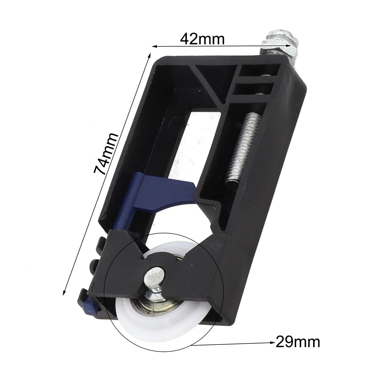 Sliding Door Pulley Wheel Core – Nylon Roller Guide for Wood Doors Door Pulley Roller Babs