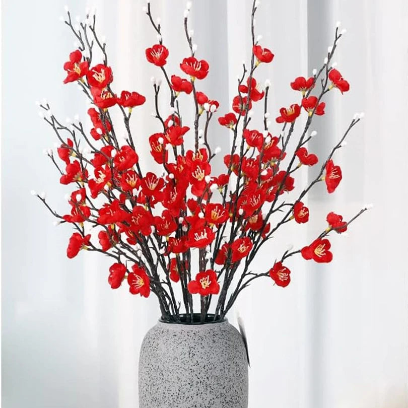 Artificial Silk Plum Blossom Branch – Wedding & Home Décor Artificial Flower Branch Babs