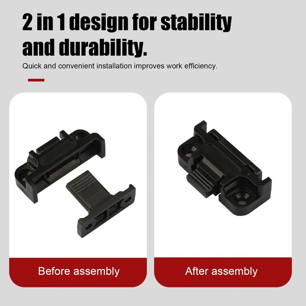 10Pcs Quick-Release Wall Panel Fastener Clips – ABS Furniture Fix Panel Fastener Clips Babs
