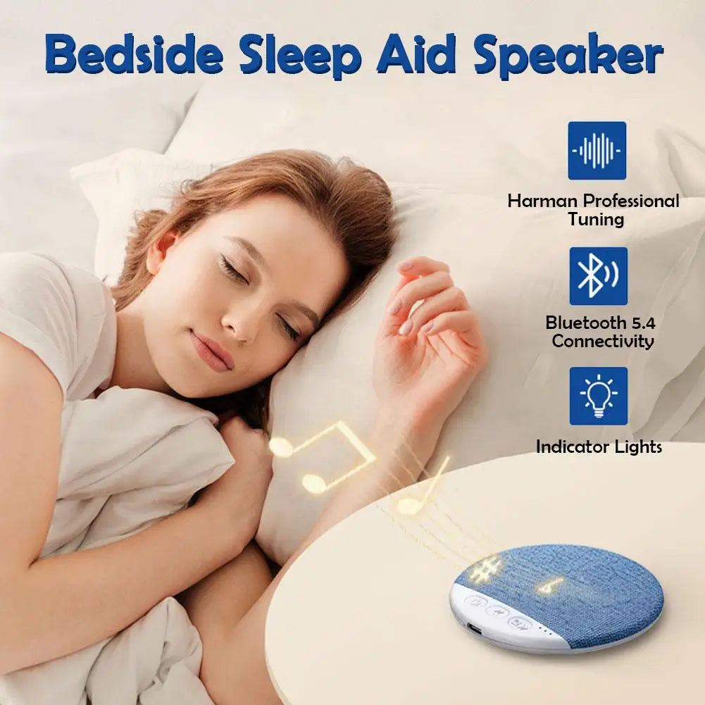 Mini Bluetooth Pillow Speaker – White Noise & Sleep Timer Bluetooth Pillow Speaker Babs