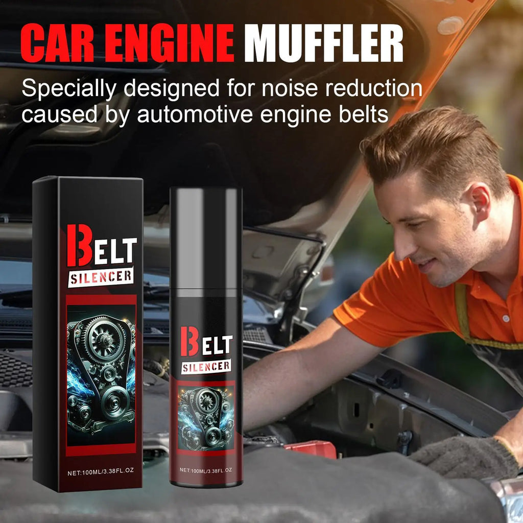 100ml Car Belt Dressing Spray – Quiets Belts & Extends Life Belt Dressing Spray Babs