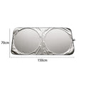 Foldable Car Windshield Sun Shade – UV Blocking Silver Visor Car Sun Shade Babs 150X70CM
