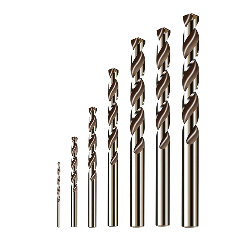 5-Piece M35 Cobalt HSS Drill Bit Set 1–4mm – Metal & Wood Cobalt Drill Bit Set Babs