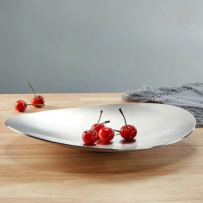 Luxury Stainless Steel Decorative Fruit Plate & Tray Decorative Fruit Tray Babs