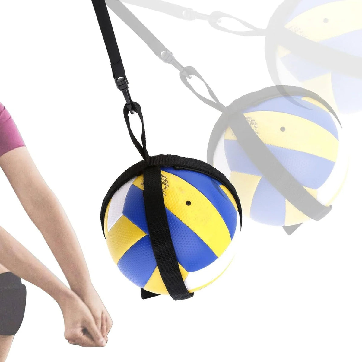 Volleyball Spike Trainer Belt – Solo Serving & Spiking Aid Volleyball Training Aid Babs