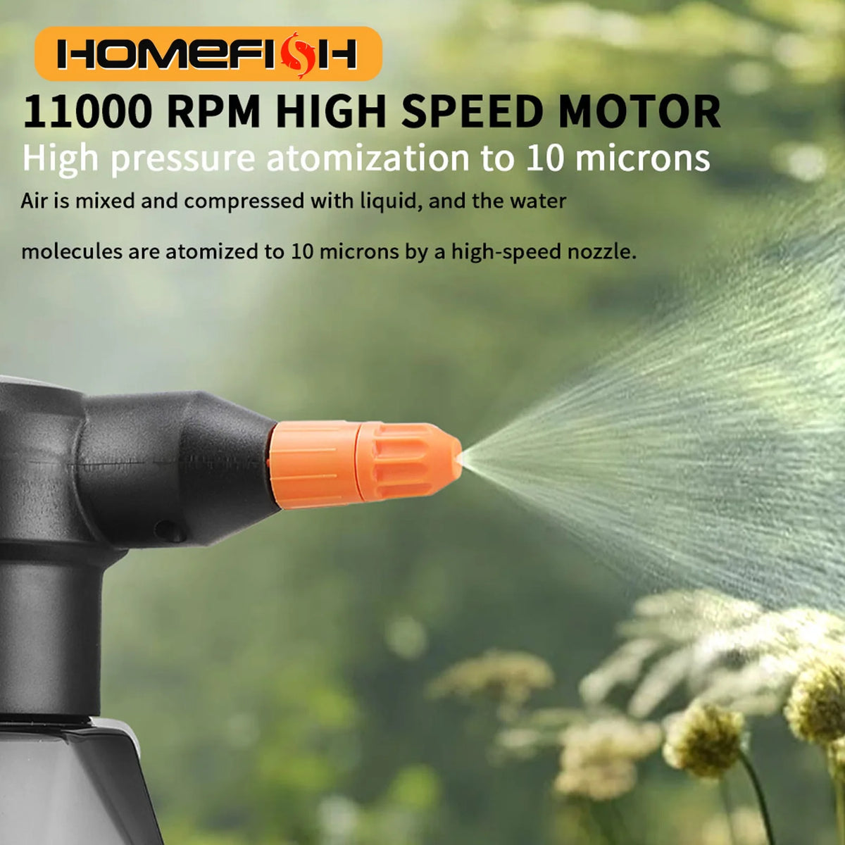 2L Rechargeable Electric Handheld Garden Sprayer & Mister Electric Garden Sprayer Babs