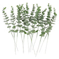 Artificial Eucalyptus Branches Fake Green Stems – 6/12/18pcs Artificial Plant Stems Babs green 6pcs