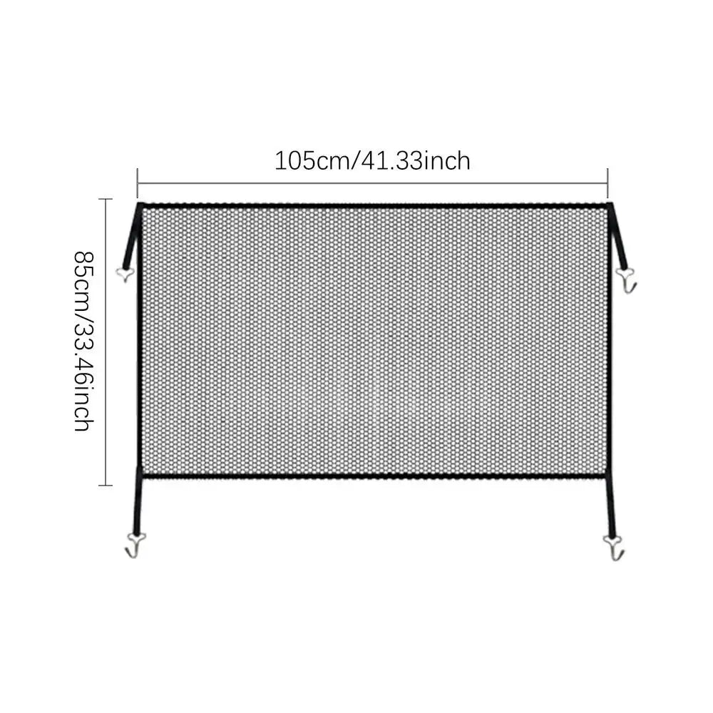 Car Radiator Grill Mesh Net – Anti-Insect & Debris Guard Car Radiator Mesh Guard Babs Black 1pcs