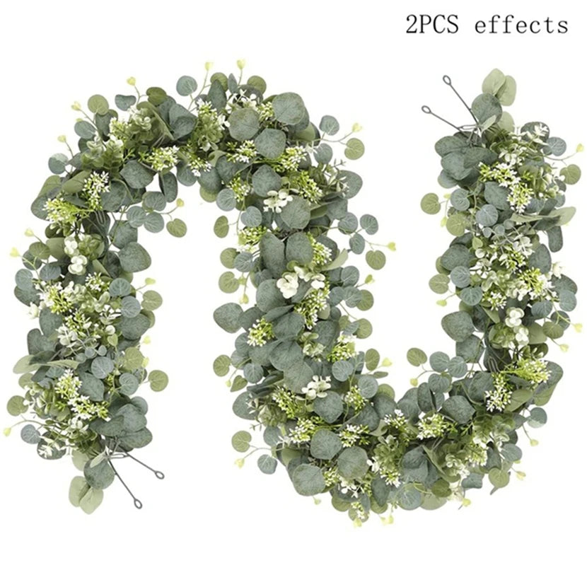 Artificial Greenery Vine – Wedding, Garden & Home Décor Artificial Vine Garland Babs