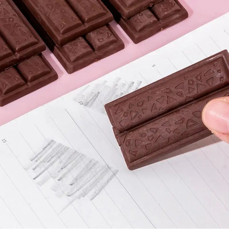 Cartoon Chocolate Eraser – Fun Novelty Pencil Eraser Novelty Eraser Babs