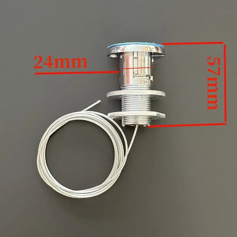 Garage Door Emergency Lock – Copper Core, 2 Keys Included Garage Door Lock Babs