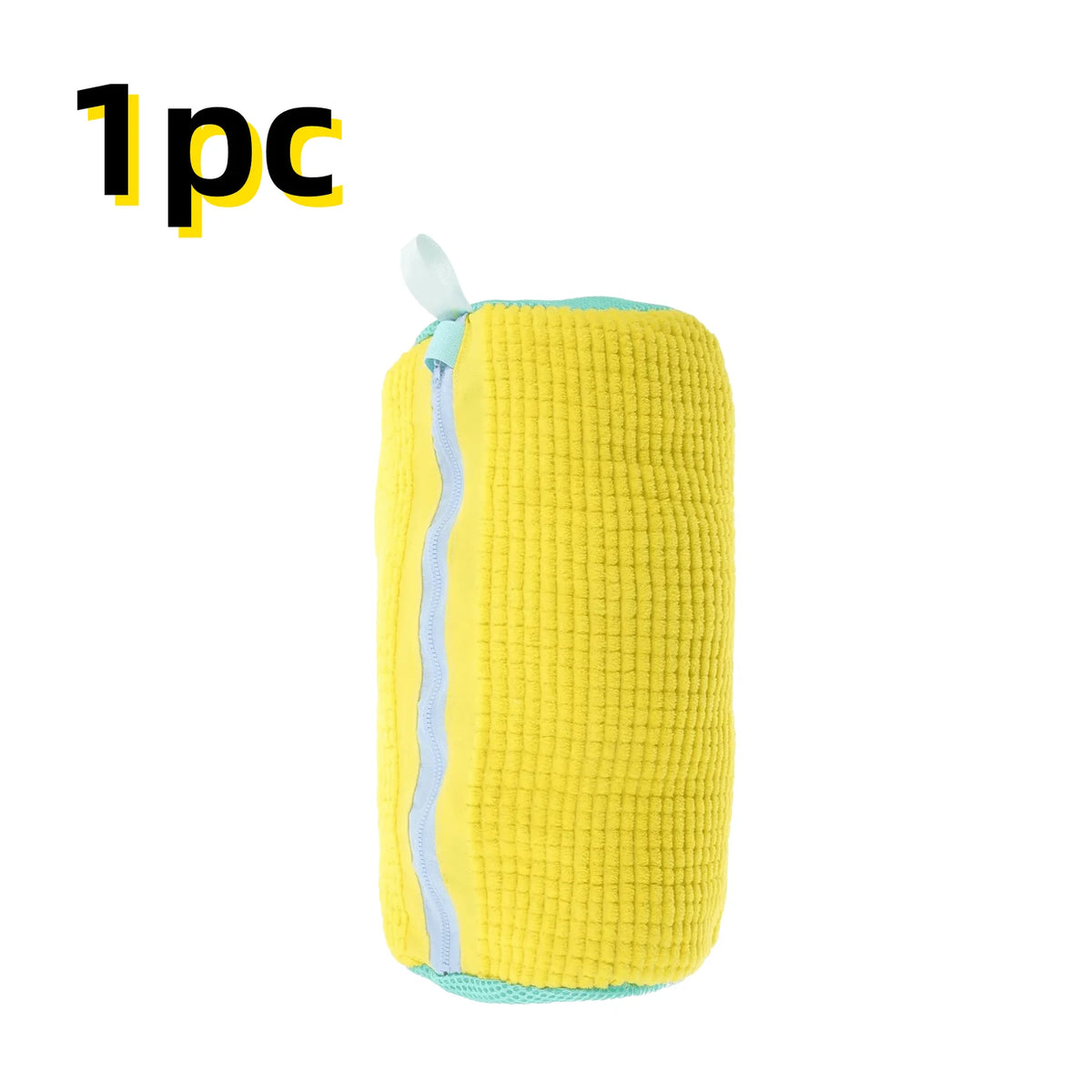 Shoe Washing Bag with Brush – Machine Wash Shoe Protector Shoe Laundry Bag Babs Yellow 1pc