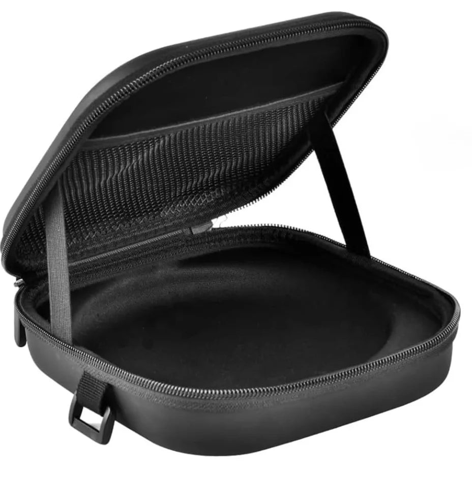 Portable CD Player Case with Belt & Waist Strap | Travel Bag CD Player Carry Case Babs black