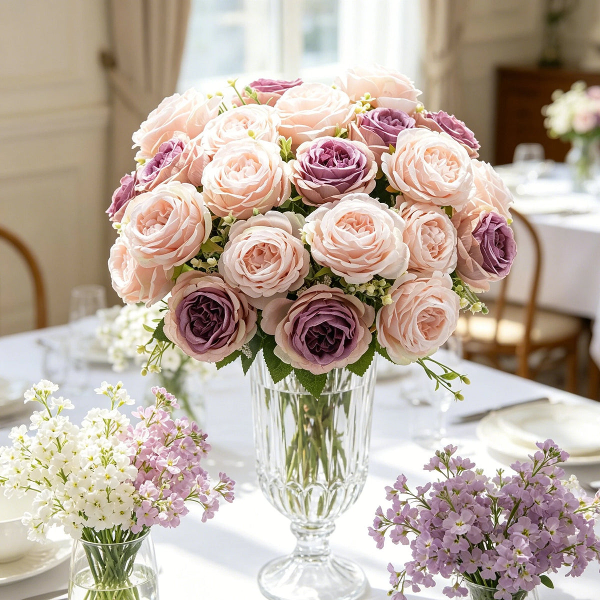 Artificial Silk Peony Bouquet – Wedding & Home Floral Décor Artificial Flower Bouquet Babs