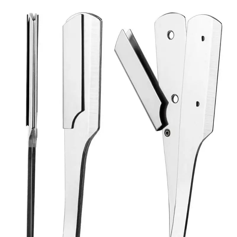 Handmade Wooden Handle Straight Razor – Double Edge Blade Straight Razor Babs