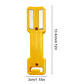 Magnetic Spray Can Holder Wall Mount Organizer – Garage Spray Can Organizer Babs Yellow