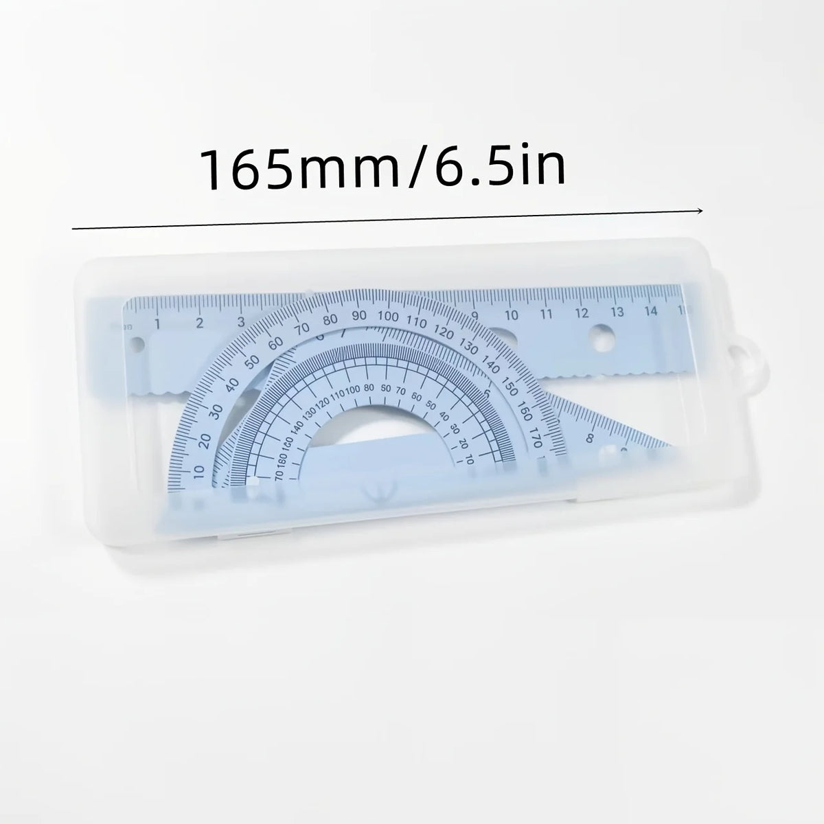 Geometric Ruler Set – Protractor, Triangle & Drawing Tools Geometric Ruler Set Babs