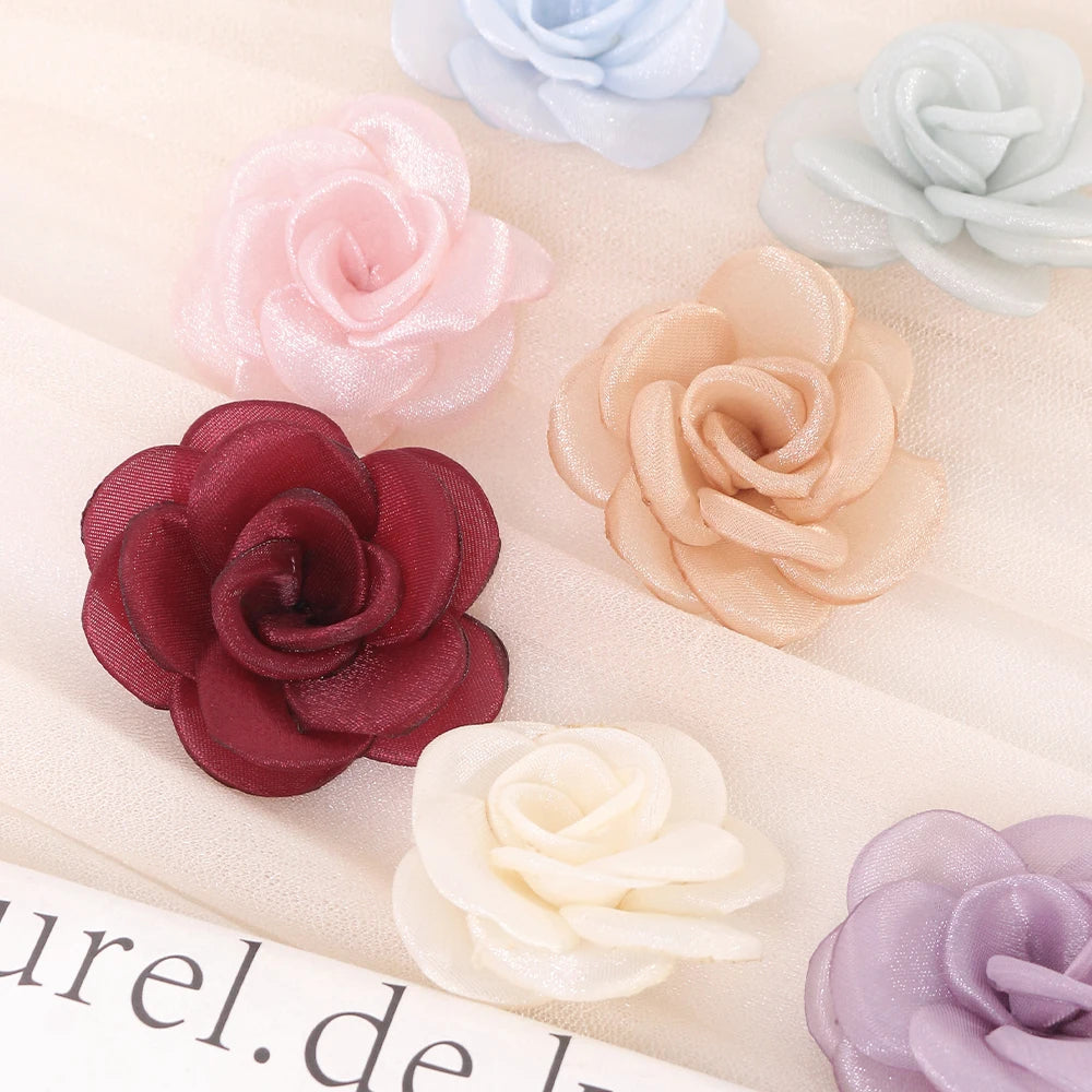 Artificial Silk Rose Flower Heads – Wedding & Home Décor Artificial Silk Flowers Babs