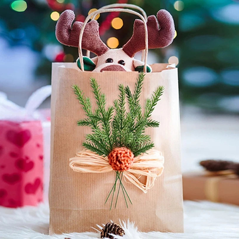 Artificial Pine Needle Branches 20/40pcs – Christmas Tree Decor Artificial Pine Branches Babs