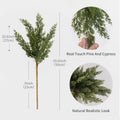 Artificial Plant Branch Stems – Wedding, Party & Home Decor Artificial Plant Branches Babs Olive 8pcs