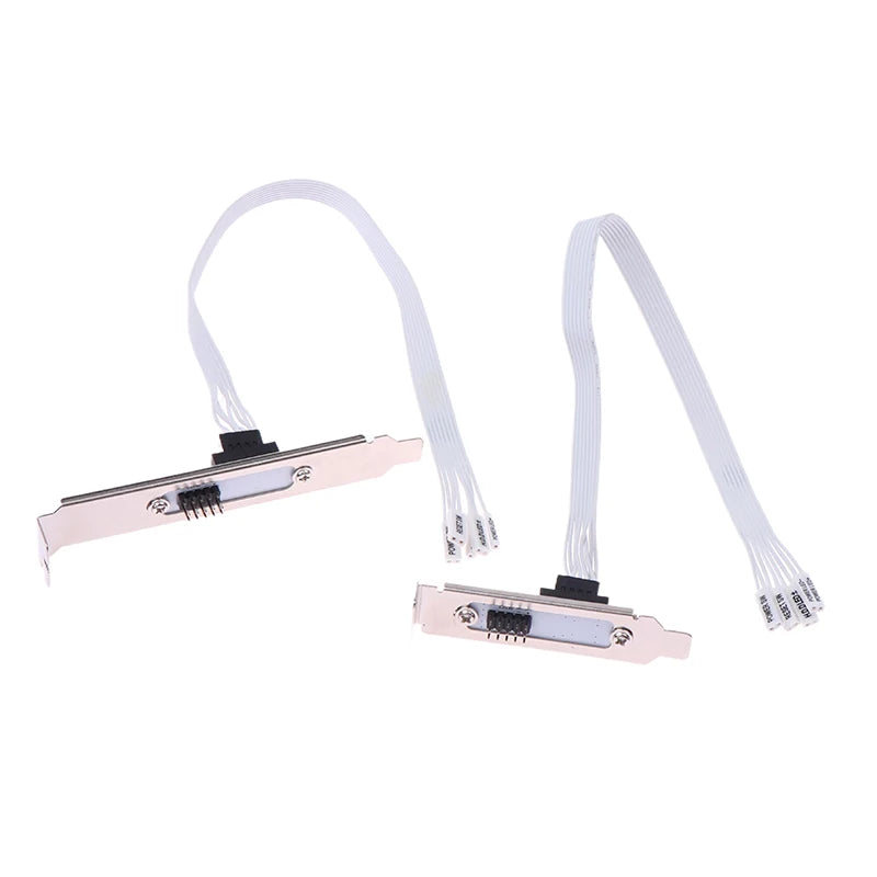 External PC Power & Reset Button Extension Cable – PCI Baffle PC Case Accessory Babs